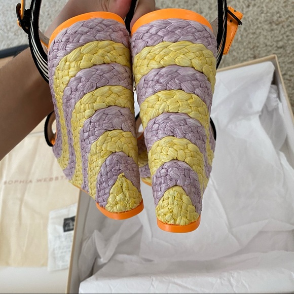New Sophia Webster Platforms Wedges Sandals - Picture 9 of 12